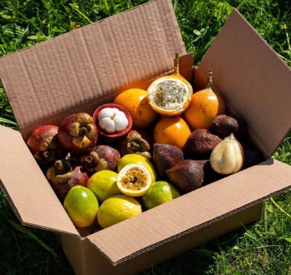Box 4 small exquisite exotic fruits 4.5lbs